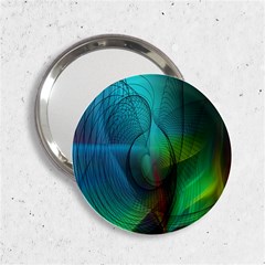 Background Nebulous Fog Rings 2 25  Handbag Mirrors by Amaryn4rt