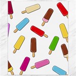 Ice cream pattern Canvas 11  x 14   10.95 x13.48  Canvas - 1