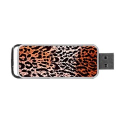 Tiger Motif Animal Portable Usb Flash (two Sides) by Amaryn4rt