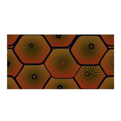 Art Psychedelic Pattern Satin Wrap by Amaryn4rt