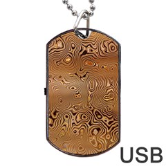 Circuit Board Dog Tag Usb Flash (one Side) by Amaryn4rt