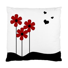 Flowers Standard Cushion Case (two Sides) by Valentinaart