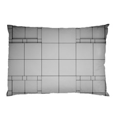Abstract Architecture Contemporary Pillow Case (two Sides) by Amaryn4rt