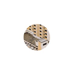 Apartments Architecture Building 1  Mini Buttons by Amaryn4rt