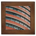 Architecture Building Glass Pattern Framed Tiles Front