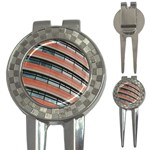Architecture Building Glass Pattern 3-in-1 Golf Divots Front