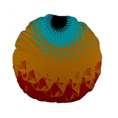 Bluesunfractal Standard 15  Premium Flano Round Cushions by digitaldivadesigns