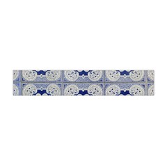 Ceramic Portugal Tiles Wall Flano Scarf (mini) by Amaryn4rt
