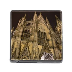 Cologne Church Evening Showplace Memory Card Reader (square) by Amaryn4rt