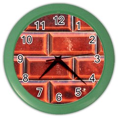 Portugal Ceramic Tiles Wall Color Wall Clocks by Amaryn4rt