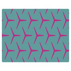 Pattern Background Structure Pink Double Sided Flano Blanket (medium)  by Nexatart