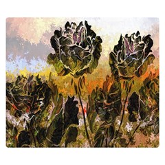 Abstract Digital Art Double Sided Flano Blanket (small)  by Nexatart