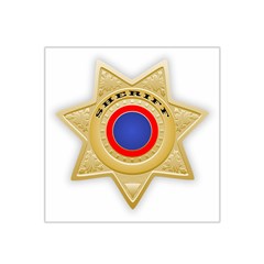 Sheriff S Star Sheriff Star Chief Satin Bandana Scarf by Nexatart