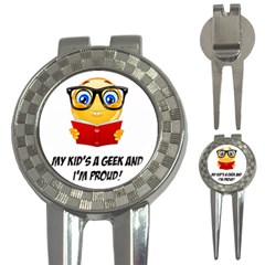Geek Kid 3-in-1 Golf Divots by athenastemple