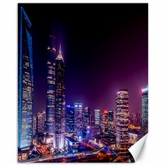 Raised Building Frame Canvas 16  X 20   by Nexatart