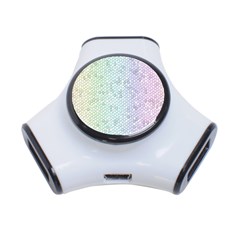 The Background Wallpaper Mosaic 3-port Usb Hub by Nexatart