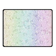 The Background Wallpaper Mosaic Double Sided Fleece Blanket (small)  by Nexatart