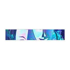 Abstract Mask Artwork Digital Art Flano Scarf (mini) by Nexatart