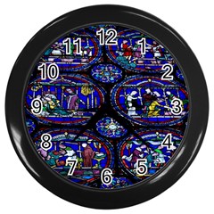 Church Window Canterbury Wall Clocks (black) by Nexatart