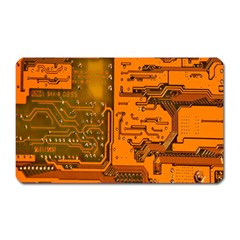 Circuit Magnet (rectangular) by Nexatart