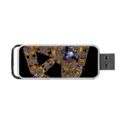 Machine Gear Mechanical Technology Portable Usb Flash (one Side) by Nexatart