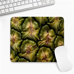 Pineapple Fruit Close Up Macro Large Mousepads by Nexatart