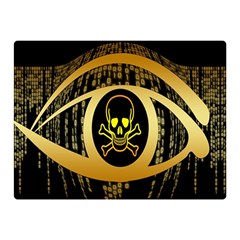 Virus Computer Encryption Trojan Double Sided Flano Blanket (mini)  by Nexatart