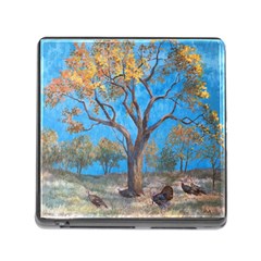 Turkeys Memory Card Reader (square) by digitaldivadesigns