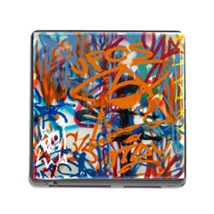Background Graffiti Grunge Memory Card Reader (square) by Amaryn4rt
