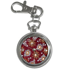 India Traditional Fabric Key Chain Watches by Amaryn4rt