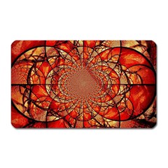 Dreamcatcher Stained Glass Magnet (rectangular) by Amaryn4rt