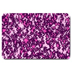Chic Camouflage Colorful Background Large Doormat  by Simbadda