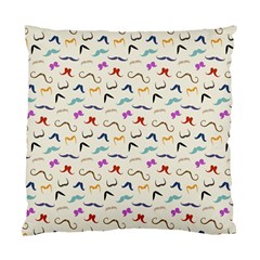 Mustaches Standard Cushion Case (two Sides) by boho