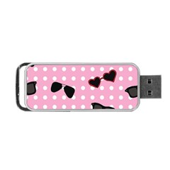 Pisunglass Tech Pink Pattern Portable Usb Flash (two Sides) by Simbadda