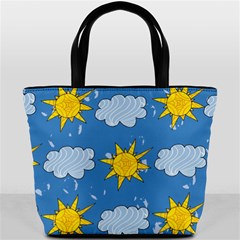 Sunshine Tech Blue Bucket Bags by Simbadda