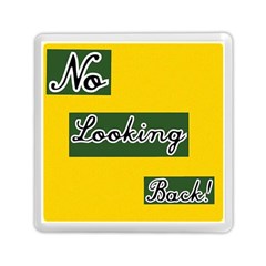 No Looking Back Memory Card Reader (square)  by Mandielei