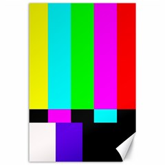 Color Bars & Tones Canvas 24  X 36  by Simbadda