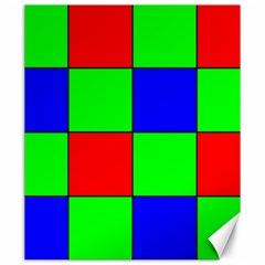 Bayer Pattern Canvas 20  X 24   by Simbadda