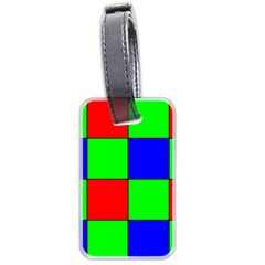 Bayer Pattern Luggage Tags (two Sides) by Simbadda