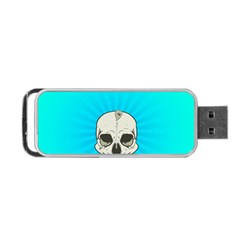 Skull Ball Line Schedule Portable Usb Flash (two Sides) by Simbadda