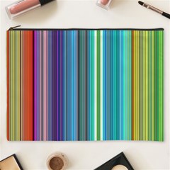 Color Stripes Cosmetic Bag (xxxl)  by Simbadda