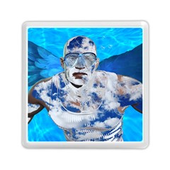 Swimming Angel Memory Card Reader (square)  by Valentinaart