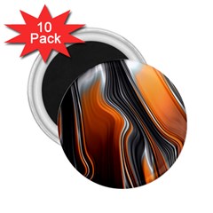 Fractal Structure Mathematics 2 25  Magnets (10 Pack)  by Simbadda