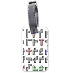 Hexominos Luggage Tags (two Sides) by Simbadda