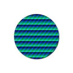 Background Texture Structure Color Rubber Coaster (round)  by Simbadda
