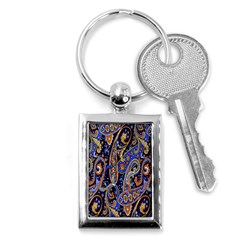 Pattern Color Design Texture Key Chains (rectangle)  by Simbadda