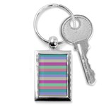Backgrounds Pattern Lines Wall Key Chains (Rectangle)  Front