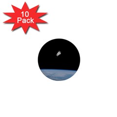 Amazing Stunning Astronaut Amazed 1  Mini Buttons (10 Pack)  by Simbadda