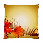 Background Leaves Dry Leaf Nature Standard Cushion Case (Two Sides) Front