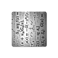 Science Formulas Square Magnet by Simbadda